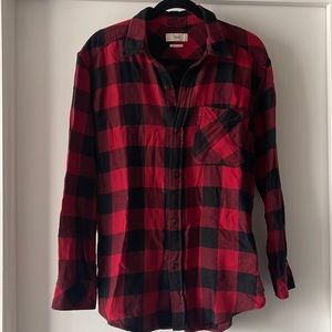 ARITZIA-TNA Plaid Shirt
